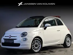 Wit Gebruikt 2017 Fiat 500C Pop Star Cabriolet | € 10.945 (Eerlijke prijs)