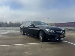 Zwart Gebruikt 2014 Mercedes C220 Prestige Stationwagen | € 13.500