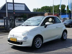 Wit, metallic lak Gebruikt 2011 Fiat 500C Lounge Cabriolet | € 5.250 (Eerlijke prijs)