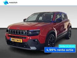 Rood Nieuw 2025 Jeep Avenger Summit SUV | € 36.595 (Super prijs)