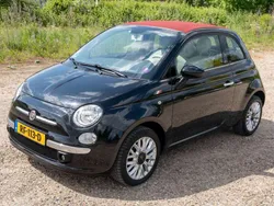 Zwart Gebruikt 2014 Fiat 500C Lounge Cabriolet | € 7.895 (Eerlijke prijs)