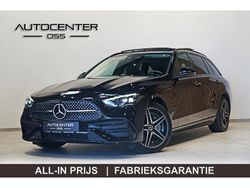 Zwart Gebruikt 2024 Mercedes C300 AMG line Stationwagen | € 48.945 (Goede deal)