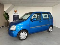 Blauw, metallic lak Gebruikt 2001 Opel Agila Comfort Hatchback | € 1.750 (Iets duurder)