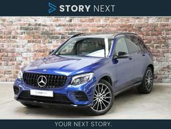 Blauw (metallic) Gebruikt 2018 Mercedes GLC250 AMG line SUV | € 31.950 (Super prijs)