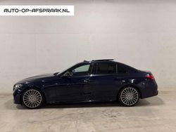Blauw Gebruikt 2021 Mercedes C180 AMG Sedan | € 29.999 (Super prijs)