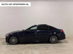 Blauw Gebruikt 2021 Mercedes C180 AMG Sedan | € 34.999 (Iets duurder)