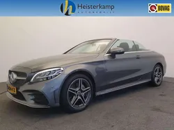 Grijs Gebruikt 2019 Mercedes C200 AMG line Cabriolet | € 35.950 (Eerlijke prijs)