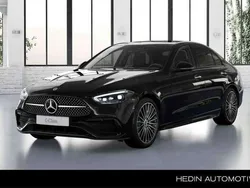 Zwart, metallic lak Nieuw 2025 Mercedes C200 AMG line Sedan | € 81.235