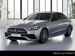 Zilver, metallic lak Nieuw 2025 Mercedes C200 AMG line Sedan | € 72.150 (Duur)