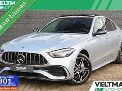 Grijs Gebruikt 2024 Mercedes C300e AMG line Sedan | € 49.995 (Goede deal)