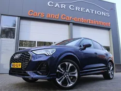 Blauw, metallic lak Gebruikt 2021 Audi Q3 Sportback S-Line SUV | € 32.950 (Super prijs)