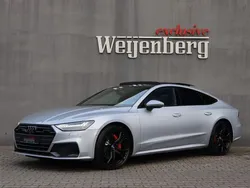 Grijs, metallic lak Gebruikt 2018 Audi A7 Sportback S-Line Hatchback | € 49.450 (Duur)