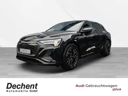 Zwart Gebruikt 2023 Audi Q8 e-tron S-Line SUV | € 73.309 (Eerlijke prijs)