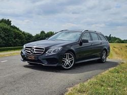 Zwart, metallic lak Gebruikt 2014 Mercedes E350 Exclusive Stationwagen | € 27.950 (Iets duurder)