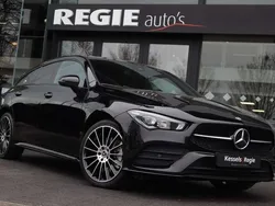 Zwart Gebruikt 2020 Mercedes CLA250 Shooting Brake AMG line Stationwagen | € 32.950