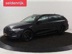 Zwart Gebruikt 2021 Skoda Octavia Sport Stationwagen | € 15.400 (Eerlijke prijs)