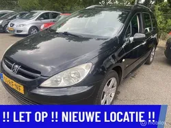 Zwart Gebruikt 2005 Peugeot 307 Stationwagen | € 499 (Eerlijke prijs)