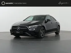 Zwart, metallic lak Nieuw 2025 Mercedes CLA180 AMG line Sedan | € 53.011