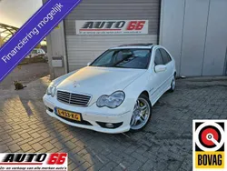Wit, metallic lak Gebruikt 2001 Mercedes C32 AMG AMG Sedan | € 19.995