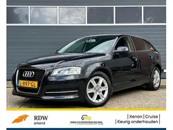 Zwart Gebruikt 2012 Audi A3 Attraction Hatchback | € 8.445 (Super prijs)
