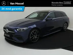 Blauw Gebruikt 2024 Mercedes C200 AMG line Stationwagen | € 48.945 (Eerlijke prijs)