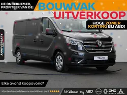 Zwart Nieuw 2024 Renault Trafic Van | € 34.007 (Goede deal)