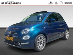 Blauw Gebruikt 2016 Fiat 500C Lounge Cabriolet | € 7.430 (Goede deal)