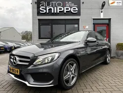 Grijs, metallic lak Gebruikt 2014 Mercedes C180 Prestige Sedan | € 16.450 (Eerlijke prijs)