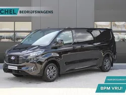 Zwart Nieuw 2024 Ford Transit Custom Limited Van | € 39.950 (Eerlijke prijs)