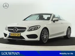 Wit Gebruikt 2020 Mercedes C180 AMG Cabriolet | € 32.850 (Eerlijke prijs)
