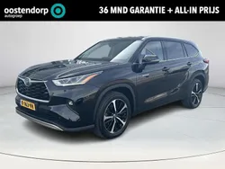 Zwart Gebruikt 2021 Toyota Highlander Premium SUV | € 52.900 (Eerlijke prijs)