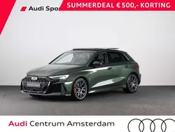 Groen, metallic lak Gebruikt 2025 Audi RS3 Sportback S-Line Hatchback | € 119.949