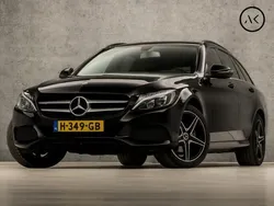 Zwart Gebruikt 2016 Mercedes C220 Prestige Stationwagen | € 12.945 (Super prijs)