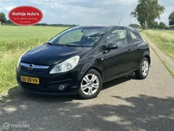 Zwart Gebruikt 2008 Opel Corsa Business Hatchback | € 1.850 (Goede deal)