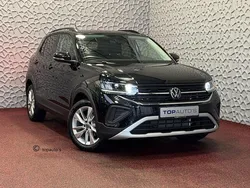 Zwart, metallic lak Gebruikt 2024 VW T-Cross Pro SUV | € 36.390 (Duur)