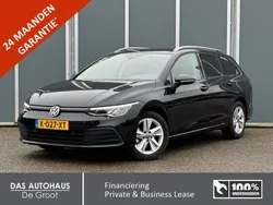 Zwart Gebruikt 2021 VW Golf VIII Life Stationwagen | € 20.895 (Eerlijke prijs)