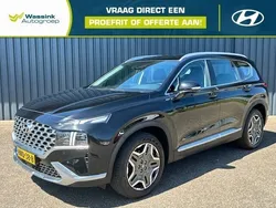 Zwart Gebruikt 2021 Hyundai Santa Fe Comfort SUV | € 34.940 (Eerlijke prijs)
