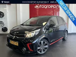 Zwart Gebruikt 2017 Kia Picanto GT-Line Hatchback | € 12.950 (Eerlijke prijs)