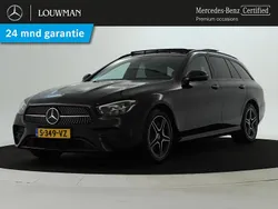 Zwart Gebruikt 2022 Mercedes E300 Luxury Stationwagen | € 43.950 (Eerlijke prijs)