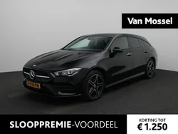 Zwart Gebruikt 2023 Mercedes CLA250e Shooting Brake AMG line Stationwagen | € 28.400 (Super prijs)