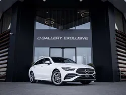 Wit Gebruikt 2023 Mercedes CLA250e Shooting Brake AMG line Stationwagen | € 38.995 (Eerlijke prijs)
