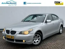 Grijs, metallic lak Gebruikt 2004 BMW 520 Executive Sedan | € 4.850 (Iets duurder)
