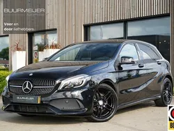 Zwart Gebruikt 2017 Mercedes A180 Prestige Hatchback | € 15.900 (Eerlijke prijs)