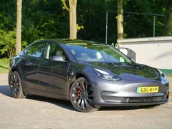 Grijs Gebruikt 2022 Tesla Model 3 Performance Sedan | € 38.000