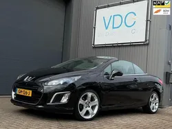 Zwart Gebruikt 2014 Peugeot 308 CC Roland Garros Cabriolet | € 8.500 (Super prijs)