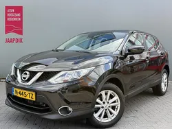 Zwart Gebruikt 2017 Nissan Qashqai Acenta SUV | € 14.899 (Super prijs)