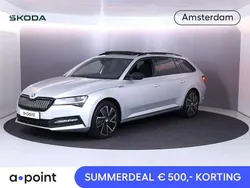 Grijs Gebruikt 2024 Skoda Superb Business Line Stationwagen | € 38.949 (Duur)