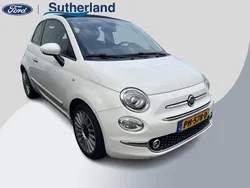 Wit Gebruikt 2017 Fiat 500C Lounge Cabriolet | € 9.350 (Eerlijke prijs)