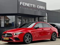 Rood Gebruikt 2020 Mercedes A200 AMG line Sedan | € 26.900 (Eerlijke prijs)