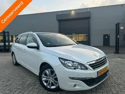 Wit Gebruikt 2015 Peugeot 308 Stationwagen | € 4.499 (Super prijs)